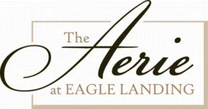 The Aerie at Eagle Landing logo. Located in Happy valley, oregon.